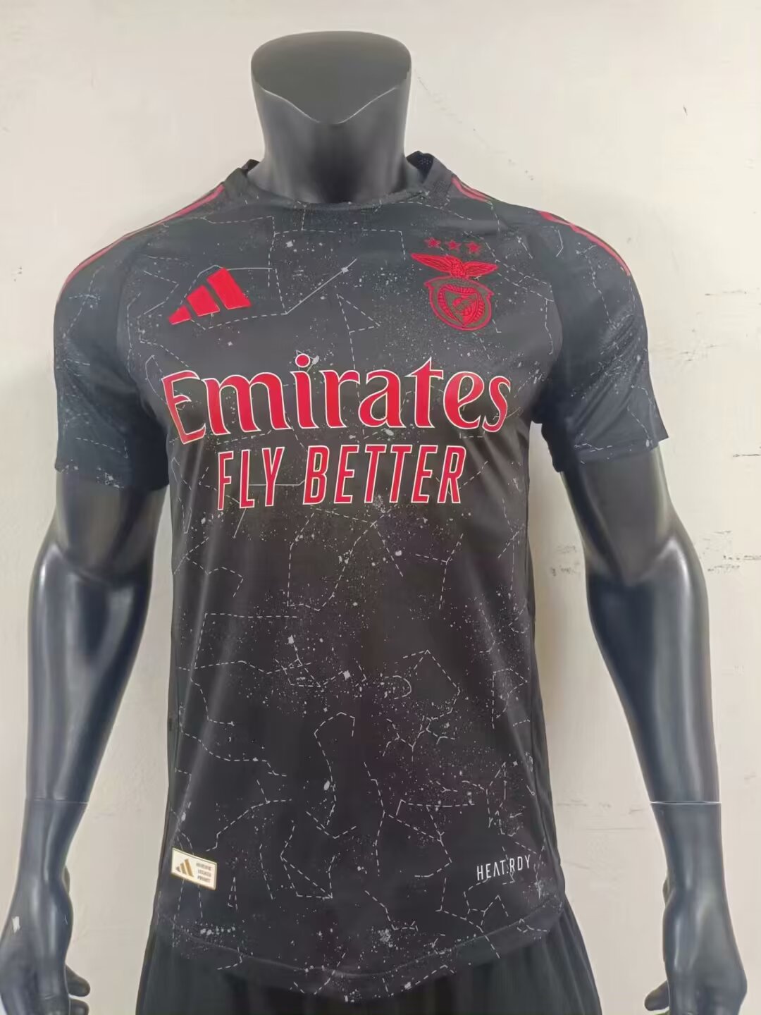 AAA Quality Benfica 24/25 Away Black Soccer Jersey(Player)